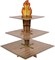 Beistle Tiki Torch Cupcake Stand Luau Theme Cake Holder Display Hawaiian Tropical Party Supplies 15.25" x 11.25"